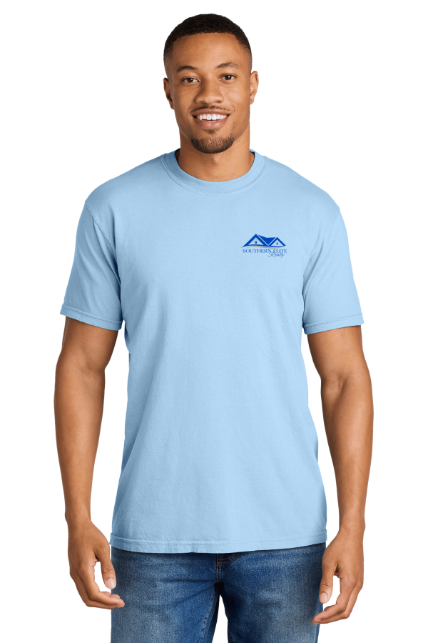 Southern Elite Realty - Heavyweight Ring Spun Tee - 1717 - Hydrangea
